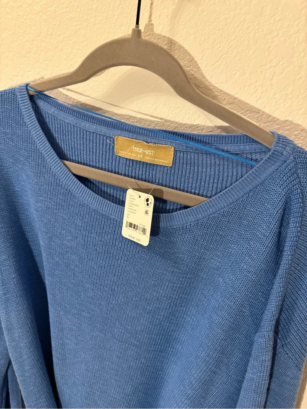 NWT Free People Spencer Fine Gauge Mini Dress